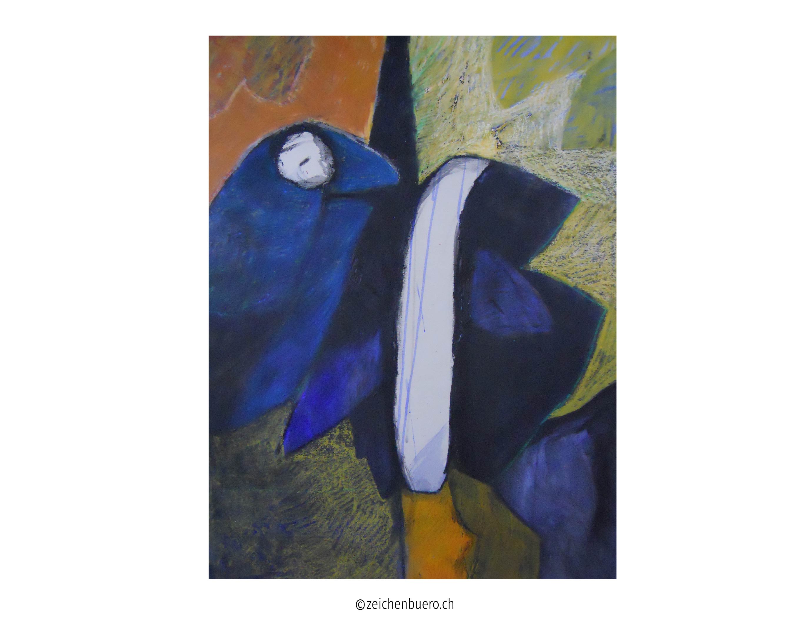 Weg an der Kirche vorbei